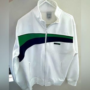 Old Navy White Track Jacket size L